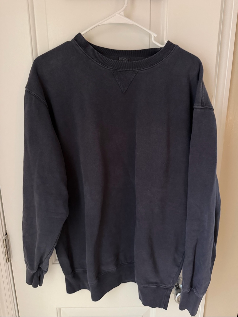Brandy Melville Oversized Crewneck Sweatshirt - Dark Blue